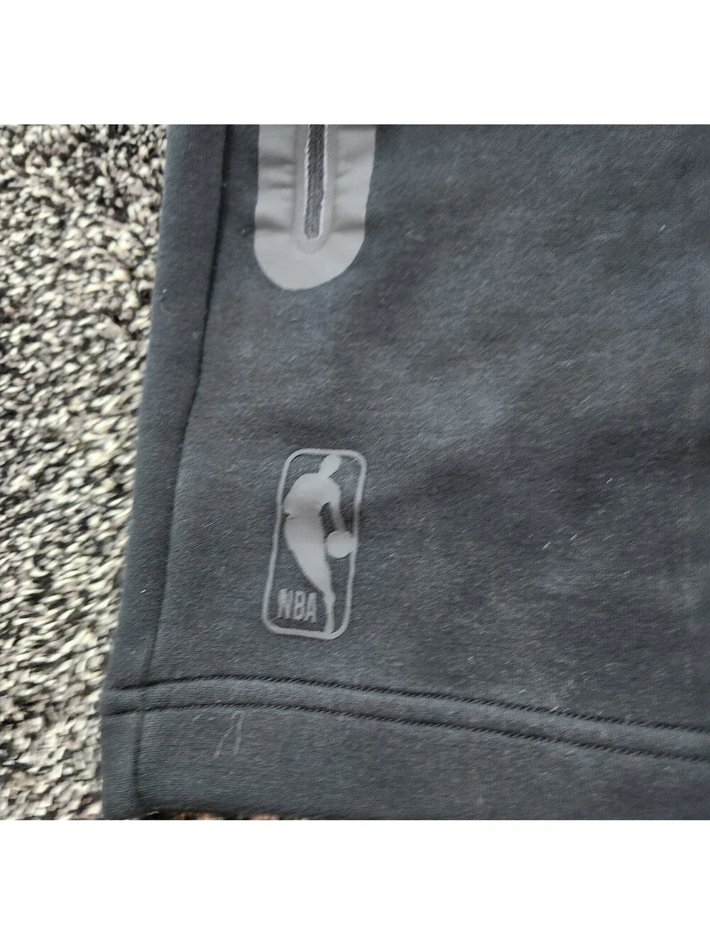 Nike Tech Fleece Shorts Mens Size Medium NBA San Antonio Spurs Black Engineered